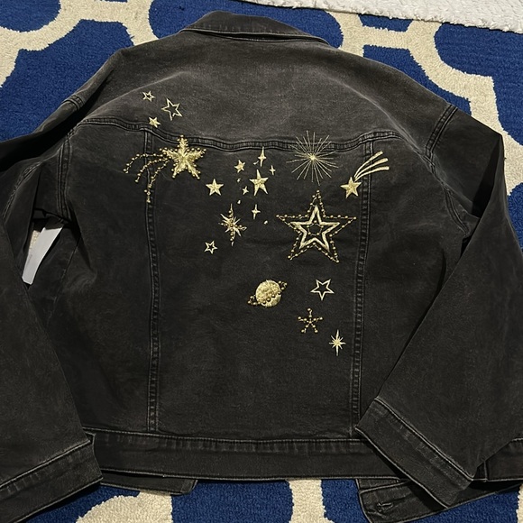Driftwood Star Studded Denim Jacket - Picture 3 of 8